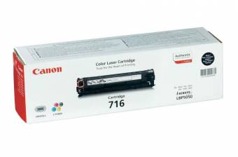 Картридж Canon 1980B002 716BK оригинальный чёрный для принтеров Canon i-Sensys LBP5050 | Canon i-Sensys MF8030C | Canon i-Sensys MF8040C | Canon i-Sensys MF8050C | Canon i-Sensys MF8080C