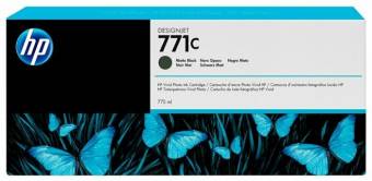 Картридж HP B6Y07A CE037A (771c) оригинальный чёрный для принтеров HP DesignJet Z6600 | HP DesignJet Z6800 | HP DesignJet Z6200