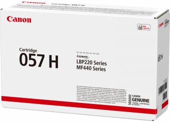 Картридж Canon 3010C002 057H оригинальный чёрный для принтеров Canon i-Sensys imageCLASS LBP220 Series | Canon i-Sensys imageCLASS MF440 Series