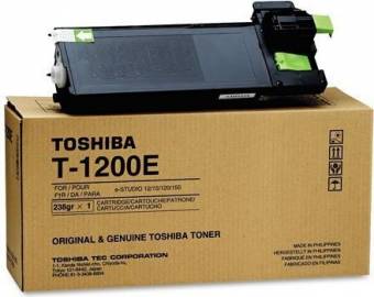 Картридж TOSHIBA T-1200E (6B000000085) оригинальный для принтеров TOSHIBA e-STUDIO 12, 120, 15, 150