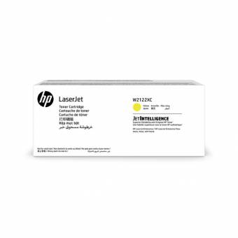 Картридж HP W2122XC оригинальный жёлтый для принтеров HP Color LaserJet Enterprise M555dn