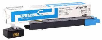 Картридж Kyocera 1T02NPCNL0 TK-8325C оригинальный синий для принтеров Kyocera TASKalfa 2551ci