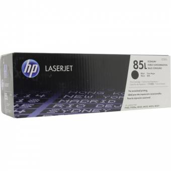 Картридж HP CE285L 85L оригинальный чёрный для принтеров HP LASERJET PRO P1102 | HP LASERJET PRO P1102w | HP LASERJET PRO M1132 | HP LASERJET PRO M1212 | HP LASERJET PRO M1214 | HP LASERJET PRO M1217