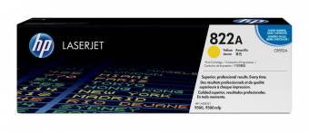 Картридж HP C8552A 822A оригинальный желтый для принтеров HP LASERJET 9500 | HP LASERJET 9500 mfp