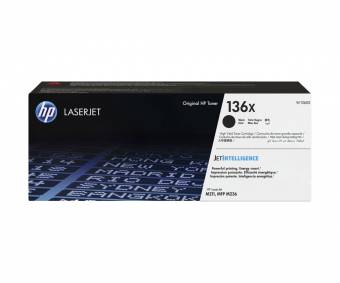Картридж HP W1360X 136X оригинальный чёрный для принтеров HP Laserjet M211 | HP Laserjet M237