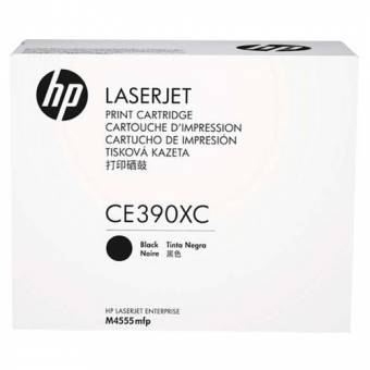 Картридж HP CE390XC оригинальный чёрный для принтеров HP LaserJet Enterprise M4555 mfp