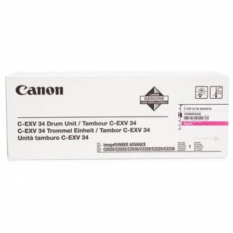 Фотобарабан Canon 3788B003 C-EXV34 Drum M оригинальный красный для принтеров Canon imageRUNNER ADVANCE C2020 | Canon imageRUNNER ADVANCE C2025 | Canon imageRUNNER ADVANCE C2030 | Canon imageRUNNER ADVANCE C2220 | Canon imageRUNNER ADVANCE C2225 | Canon im
