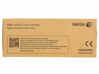 Картридж Xerox 106R03583 оригинальный чёрный для принтеров Xerox VersaLink C400 | Xerox VersaLink C405
