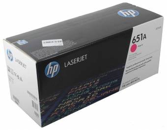 Картридж HP CE343A 651A оригинальный красный для принтеров HP LaserJet Enterprise 700 color MFP M775