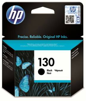 Картридж HP C8767HE 130 оригинальный чёрный для принтеров HP DeskJet 5743 | HP DeskJet 5943 | HP DeskJet 6543 | HP DeskJet 6623 | HP DeskJet 6843 | HP DeskJet 6943 | HP DeskJet 6983 | HP DeskJet 9803 | HP OfficeJet 6313 | HP OfficeJet 7213 | HP OfficeJet 