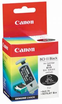 Картридж Canon BCI-11Bk оригинальный для принтеров Canon i900D/S830D, PIXMA iP4000, i960, i9900, iP4000R, MP780, MP750, BJC-8200, S9000, iP8500, S820D, i950, iP5000, S820, i860, i9100, iP6000D, S900, S800, MP760