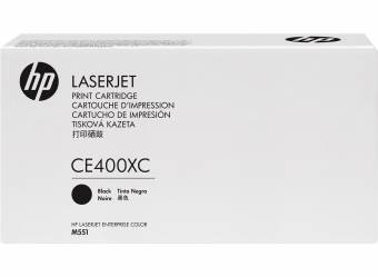 Картридж HP CE400XC (CE400YC) 507X оригинальный чёрный для принтеров HP LaserJet Enterprise M551 | HP LaserJet Enterprise 500 MFP | HP LaserJet Enterprise M575