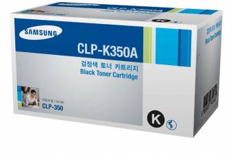 Картридж Samsung CLP-K350A оригинальный для принтеров CLP-350