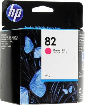 Картридж HP C4912A № 82 оригинальный для принтеров HP DesignJet 111, 500, 500PS, 510, 800, 800ps, 815mfp, 820 MFP