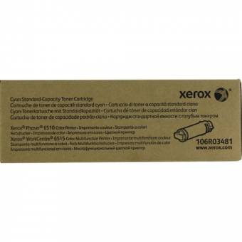Картридж Xerox 106R03481 оригинальный синий для принтеров Xerox Phaser 6510 | Xerox WorkCentre 6515