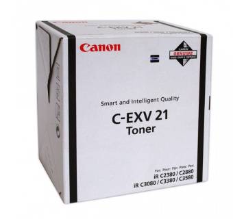 Картридж Canon 0452B002 C-EXV21Bk оригинальный чёрный для принтеров Canon iR C2380 | Canon iR C2880 | Canon iR C3080 | Canon iR C3380 | Canon iR C3580