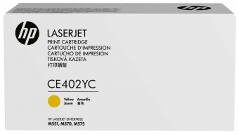 Картридж HP CE402YC оригинальный желтый для принтеров HP LaserJet Enterprise M551 | HP LaserJet Enterprise M570 | HP LaserJet Enterprise M575