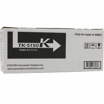 Картридж Kyocera TK-5150K оригинальный для принтеров Kyocera Ecosys P6035cdn, Ecosys M6035cidn, Ecosys M6535cidn