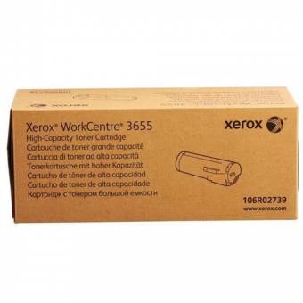 Картридж Xerox 106R02739 оригинальный чёрный для принтеров Xerox WorkCentre 3655