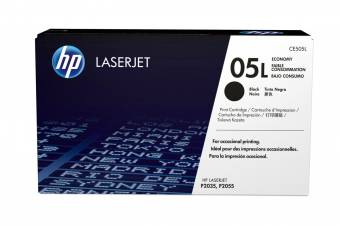 Картридж HP CE505L 05L оригинальный чёрный для принтеров HP LASERJET P2035 | HP LASERJET P2055