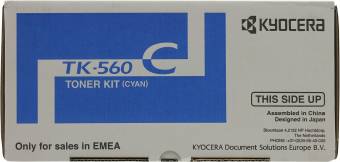 Картридж Kyocera 1T02HNCEU0 TK-560С оригинальный синий для принтеров Kyocera FS-C5300DN | Kyocera FS-C5300DN | Kyocera FS-C5350 | Kyocera FS-C5350DN | Kyocera ECOSYS P6030 | Kyocera ECOSYS P6030CDN