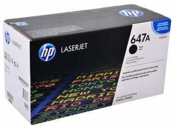 Картридж HP CE260A № 647A оригинальный для принтеров HP Color LaserJet Enterprise CM4540, cm4540 mfp, cm4540f, cm4540f mfp, cm4540fskm mfp, CP4025, cp4525