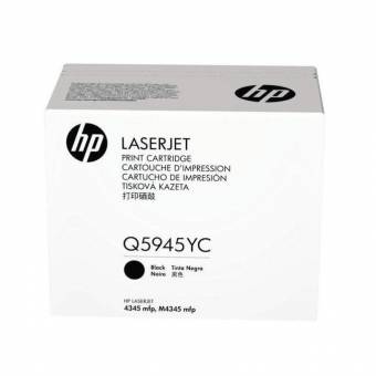 Картридж HP Q5945YC оригинальный чёрный для принтеров HP LaserJet 4345 | HP LaserJet 4345MFP | HP LaserJet 4345X MFP | HP LaserJet 4345XM MFP | HP LaserJet 4345XS MFP | HP LaserJet M4345 MFP | HP LaserJet M4345x MFP | HP LaserJet M4345xm MFP | HP LaserJet