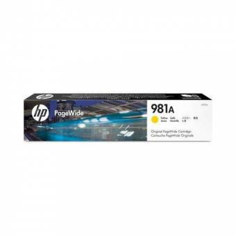 Картридж HP J3M70A 981A оригинальный жёлтый для принтеров HP PageWide Enterprise Color 556dn | HP PageWide Enterprise Color 556xh | HP PageWide Enterprise Color Flow MFP 586z | HP PageWide Enterprise Color MFP 586dn | HP PageWide Enterprise Color MFP 586f