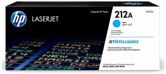 Картридж HP W2121A 212A оригинальный синий для принтеров HP Color LaserJet Enterprise M555dn