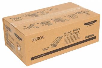 Картридж Xerox 113R00725 оригинальный желтый для принтеров Xerox Phaser 6180