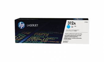Картридж HP CF381A 312A оригинальный синий для принтеров HP Laserjet Pro MFP M476