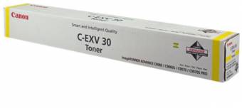 Картридж Canon 2803B002 C-EXV30 Toner Y оригинальный желтый для принтеров Canon imageRUNNER ADVANCE C9060 | Canon imageRUNNER ADVANCE C9060S | Canon imageRUNNER ADVANCE C9070 | Canon imageRUNNER ADVANCE C9070S PRO