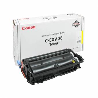 Картридж Canon C-EXV26 Y (1657B006) оригинальный для принтеров  Canon imageRUNNER C1021i, Canon imageRUNNER C1021iF, Canon imageRUNNER C1028i, Canon imageRUNNER C1028iF