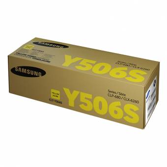 Картридж Samsung CLT-Y506S оригинальный желтый для принтеров Samsung CLP-680