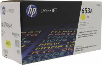 Картридж HP CF322A №653А оригинальный для принтеров HP LaserJet Enterprise MFP M680, Flow MFP M680, PRO MFP 675