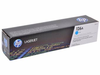 Картридж HP CE311A № 126A оригинальный для принтеров HP Color Laserjet pro cp1012, cp1025, cp1025 plus, cp1025nw, cp1025w