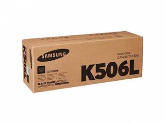 Картридж Samsung CLT-K506L оригинальный чёрный