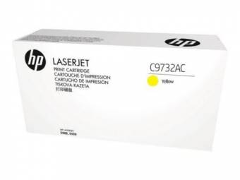 Картридж HP C9732AC оригинальный желтый для принтеров HP LASERJET 5500 | HP LASERJET 5550
