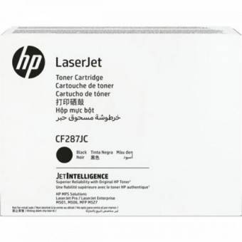 Картридж HP CF287JC оригинальный чёрный для принтеров HP Laserjet Enterprise M506 | HP Laserjet Enterprise MFP M528