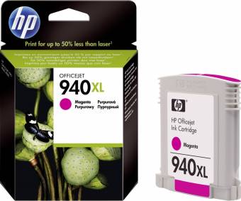 Картридж HP C4908A 940 оригинальный красный для принтеров HP OfficeJet Pro 8000 | HP OfficeJet Pro 8500