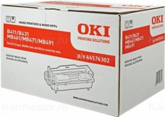 Фотобарабан OKI 44574302 оригинальный чёрный