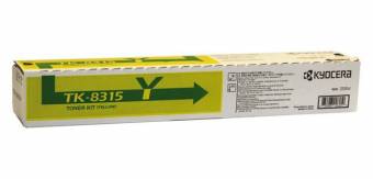 Картридж Kyocera 1T02MVANL0 TK-8315Y оригинальный желтый для принтеров Kyocera TASKalfa 2550ci