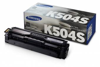 Картридж Samsung CLT-K504S оригинальный чёрный для принтеров Samsung CLP-415 | Samsung CLX-4195