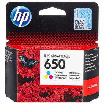 Картридж HP CZ102AE №650 оригинальный цветной для принтеров HP DeskJet Ink Advantage 1015 | HP DeskJet Ink Advantage 1015 | HP DeskJet Ink Advantage 1515 | HP DeskJet Ink Advantage 1516 | HP DeskJet Ink Advantage 2515 | HP DeskJet Ink Advantage 2516 | HP 