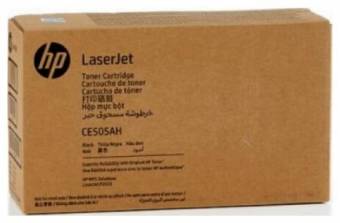 Картридж HP CE505AH 05A оригинальный чёрный для принтеров HP LASERJET P2035 | HP LASERJET P2056