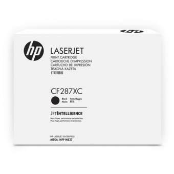 Картридж HP CF287XC оригинальный чёрный для принтеров HP Laserjet Enterprise M506 | HP Laserjet Enterprise MFP M527