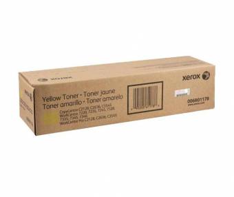 Картридж Xerox 006R01178 (006R01283) оригинальный желтый для принтеров Xerox WorkCentre 7228 | Xerox WorkCentre 7235 | Xerox WorkCentre 7245 | Xerox WorkCentre 7328 | Xerox WorkCentre 7335 | Xerox WorkCentre 7345 | Xerox WorkCentre 7346 | Xerox WorkCentre