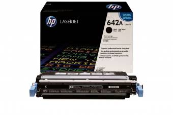 Картридж HP CB400A 642A оригинальный чёрный для принтеров HP LASERJET CP4005