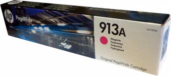 Картридж HP F6T78AE №913A оригинальный красный для принтеров HP PageWide 352 | HP PageWide 357 | HP PageWide 452 | HP PageWide 477 | HP PageWide Managed P57750 | HP PageWide Managed P55250