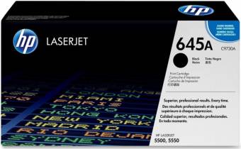 Картридж HP C9730A 645A оригинальный чёрный для принтеров HP LASERJET 5500 | HP LASERJET 5550